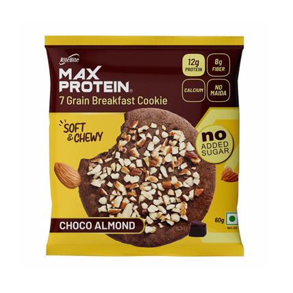 RiteBite Max Protein Breakfast Choco Almond Cookies